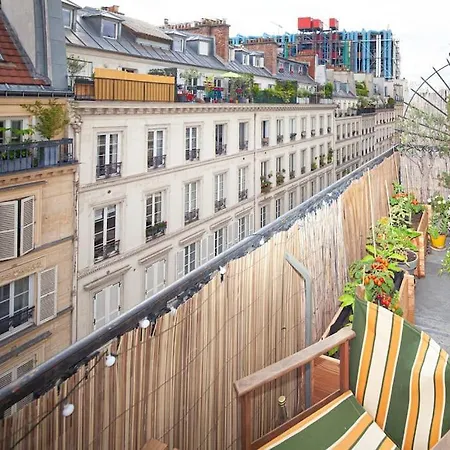 Appartamento 4p Avec Terrasse - Marais Parigi